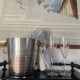 Silver-plated champagne bucket