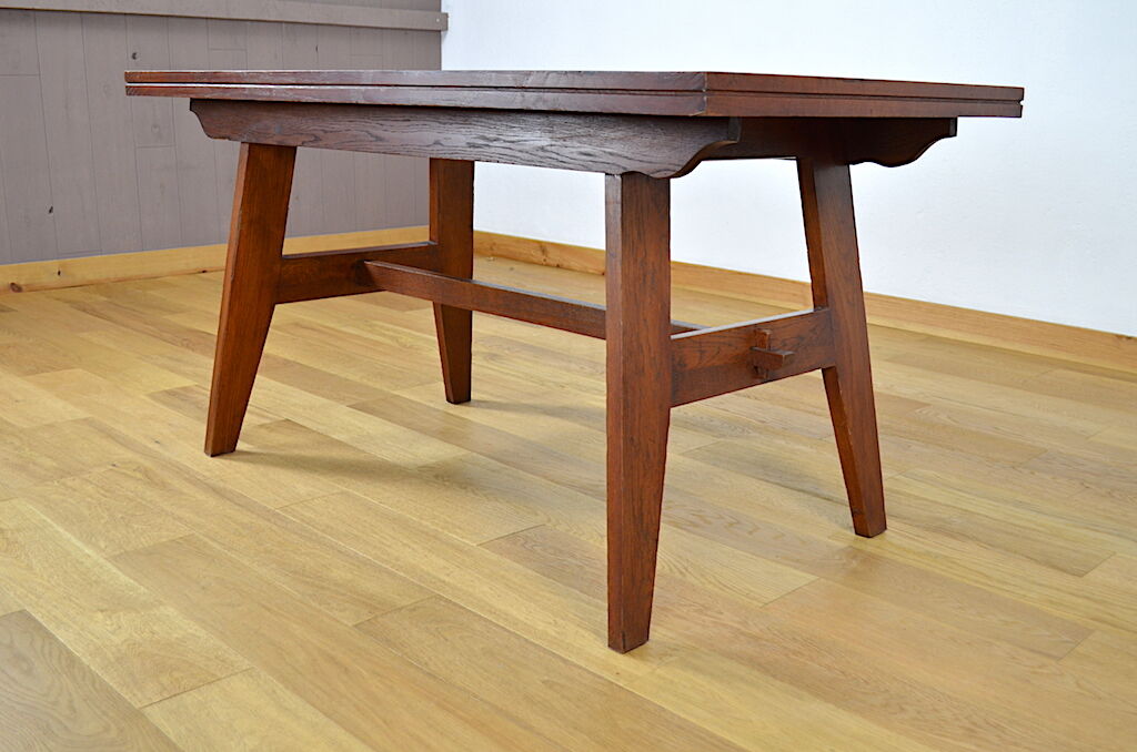 Table signed René Gabriel vintage 1950