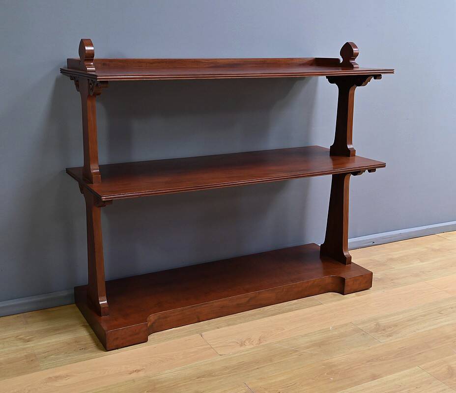 Victorian Mahogany Serving Trolley, England – Part 2 of the 19th Century