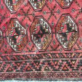 Handmade Afghan Turkmen rug 98x178 cm