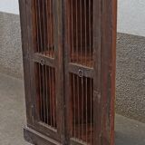Armoire d'angle ancienne en bois