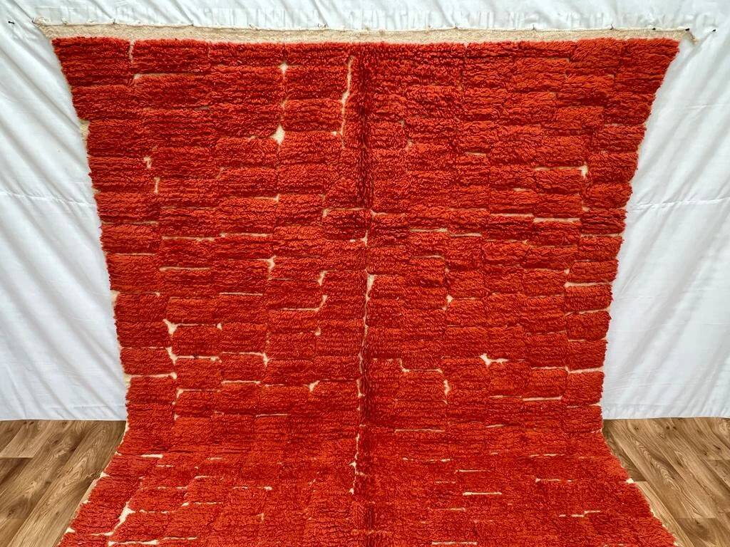 Traditional Moroccan handwoven rug 2.5x1.5 m