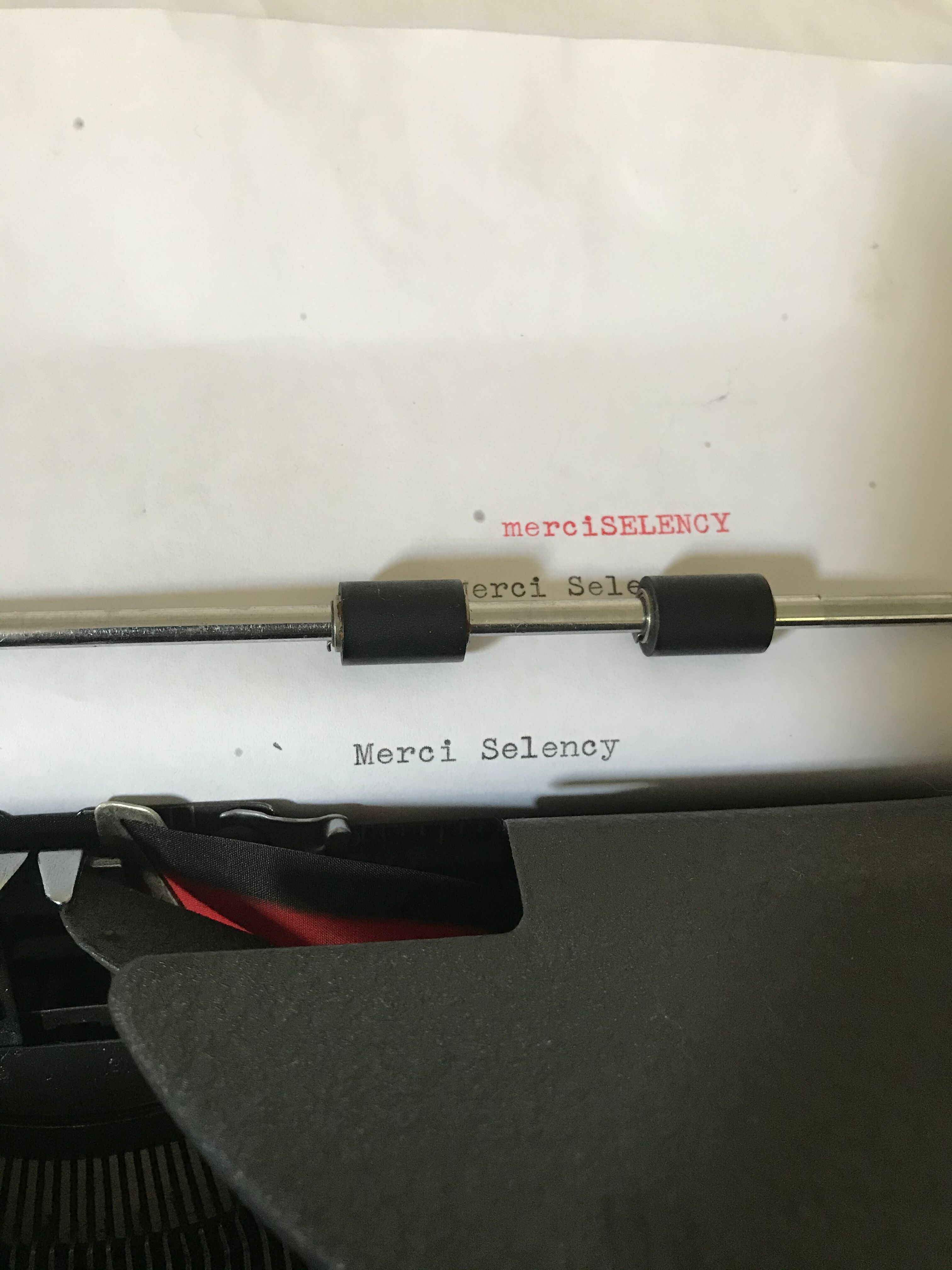 Royal typewriter, circa 1940