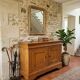 Louis Philippe buffet in solid oak.