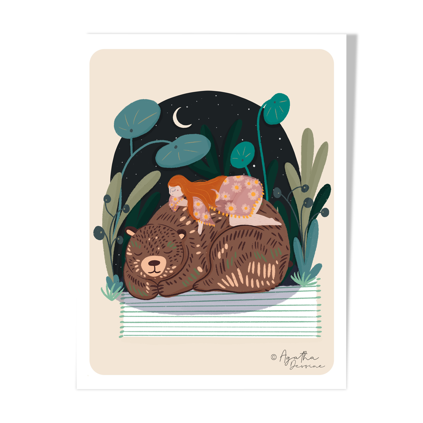 Illustration "Hibernation" A4
