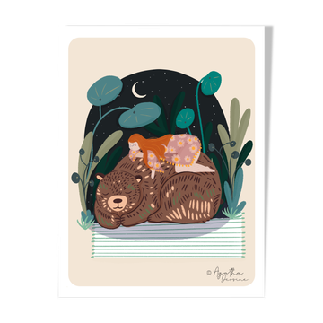 Illustration "Hibernation" A4