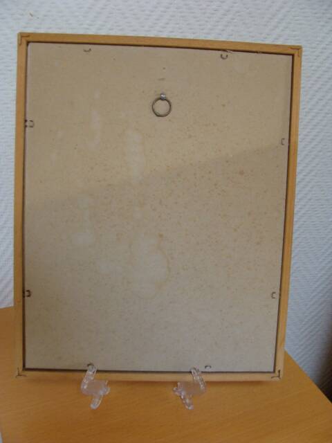 Tableau, lithograph by Giogino Zuppini signed.