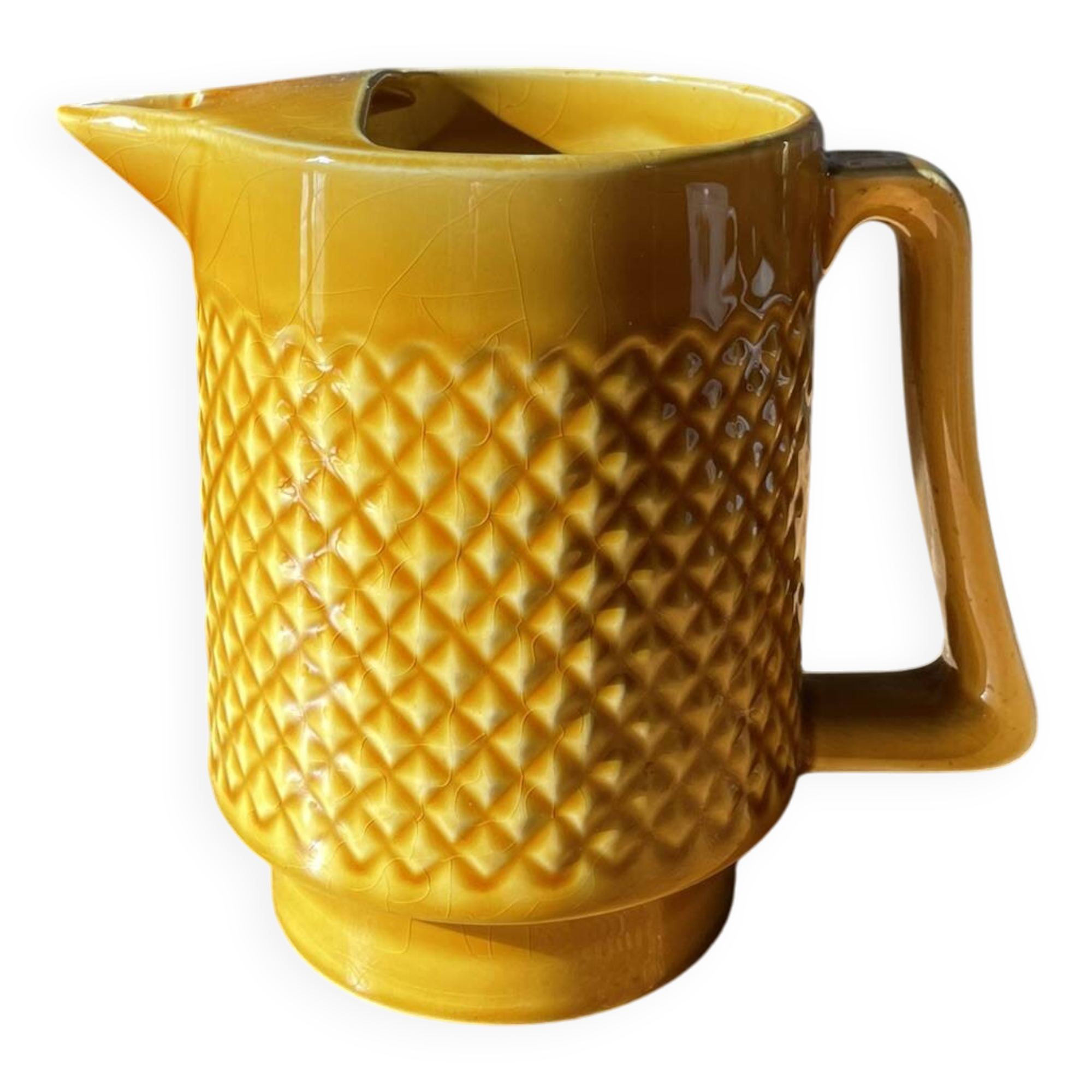 Vintage Sarreguemines pitcher