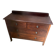 Solid mahogany chest of drawers with 4 drawers