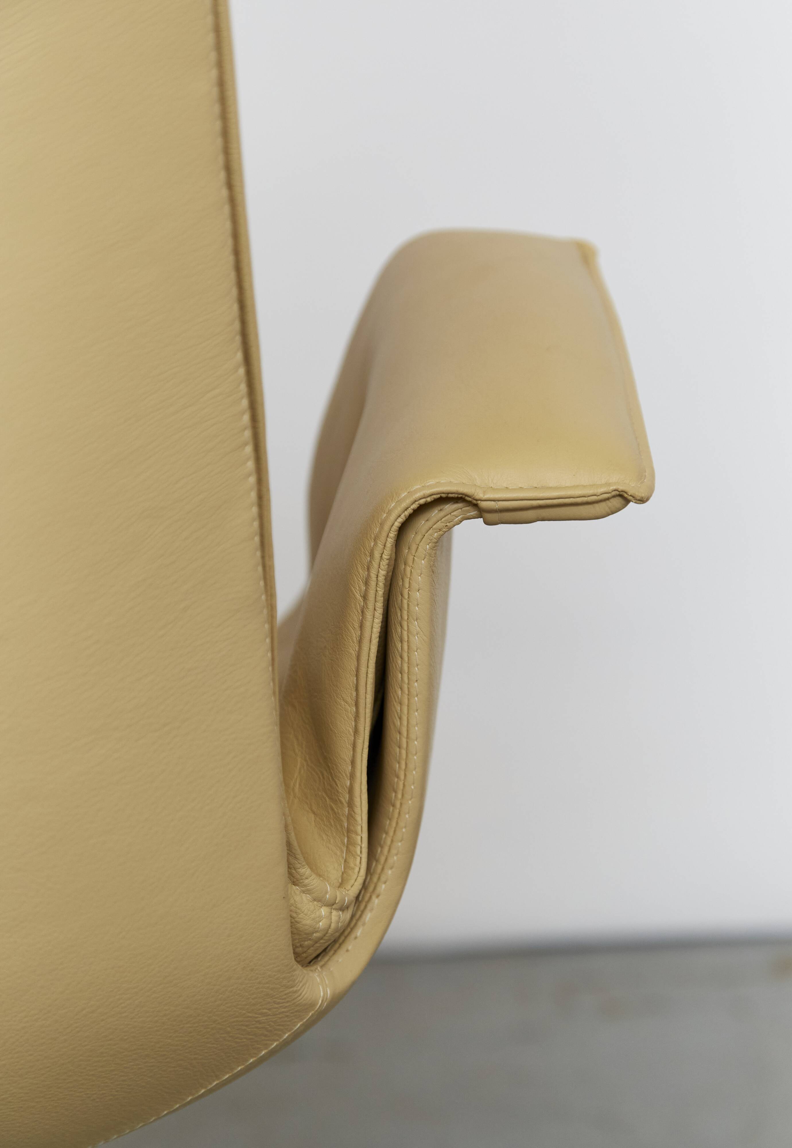 Chaise Tulipe Pivotante Modèle 6725 par Preben Fabricius & Jørgen Kastholm pour Walter Knoll