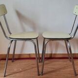 Set of formica chairs