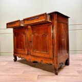 Provençal Buffet In Walnut From Louis XV 18th Century
