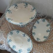 Longwy iron earth dinnerware set