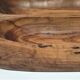 Sculptural cut solid walnut vintage monoxyl