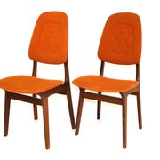 Set de 2 chaises scandinave en teck, Suède, 1960
