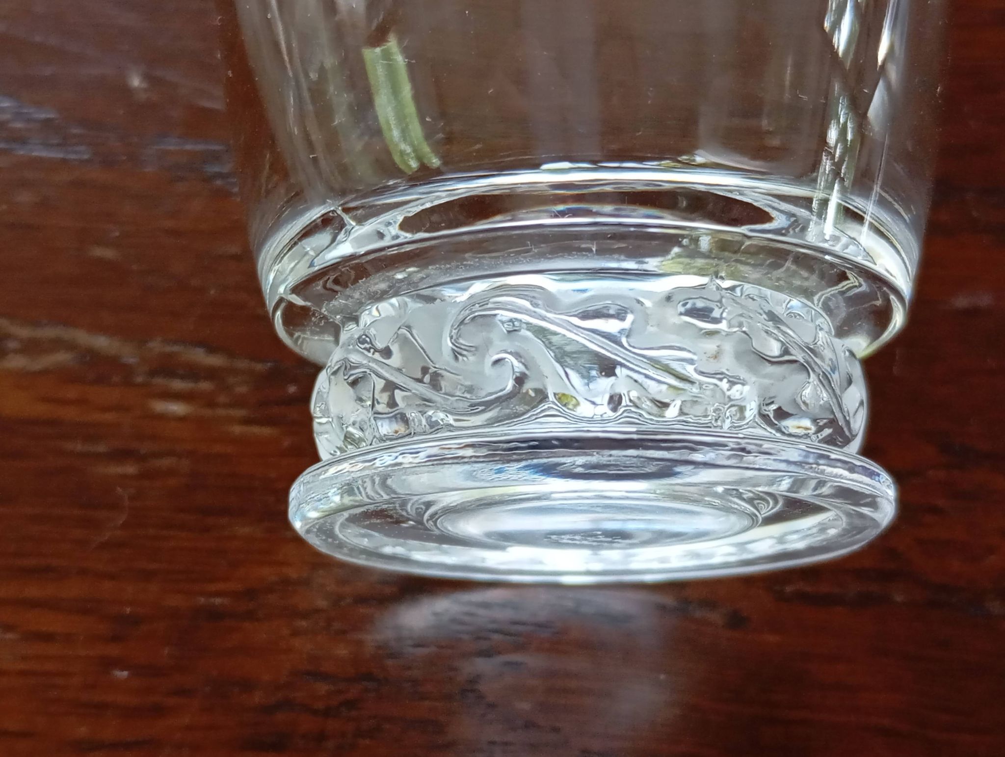 Port glasses 'Saint-Hubert' Lalique