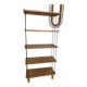 Wood and iron shelf