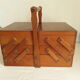 Vintage worker sewing box