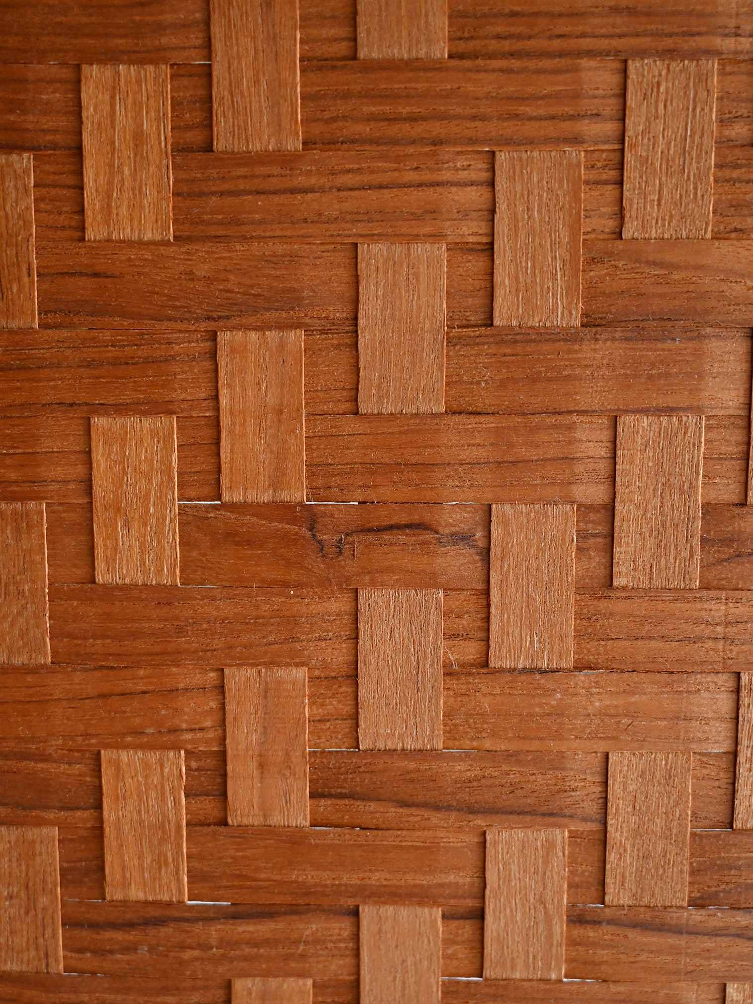 Scandinavian Spåna teak screen 1950s/60s