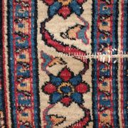 Tapis antique fait main Mashad du Moyen-Orient 132cm x 427cm (1900s)