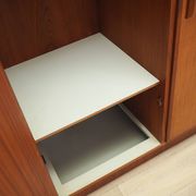 Armoire en teck, design danois, années 1970, fabricant : Omann Jun