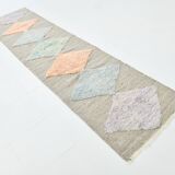 3x11 Oriental Oushak Runner Rug, 86x339Cm