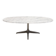 Oval marble coffee table by Horst Brüning, 1960s-1970s