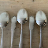 12 silver-plated spoons