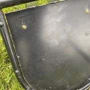 Chaise noire de Robert Mallet Stevens édition Putman années 80