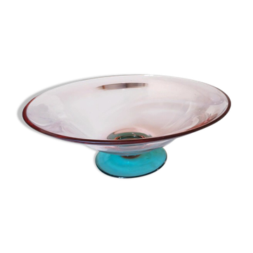 Coupe en cristal colorée
