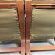 Supercomfy Scandinavian Rybo Rykken Olivegreen Leather 2-Seater Ry-Wing