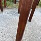 Set of 4 vintage 70s beech chairs