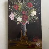 Nature morte sur toile ancienne