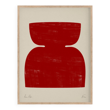 Abstract object giclee print, 50x70cm