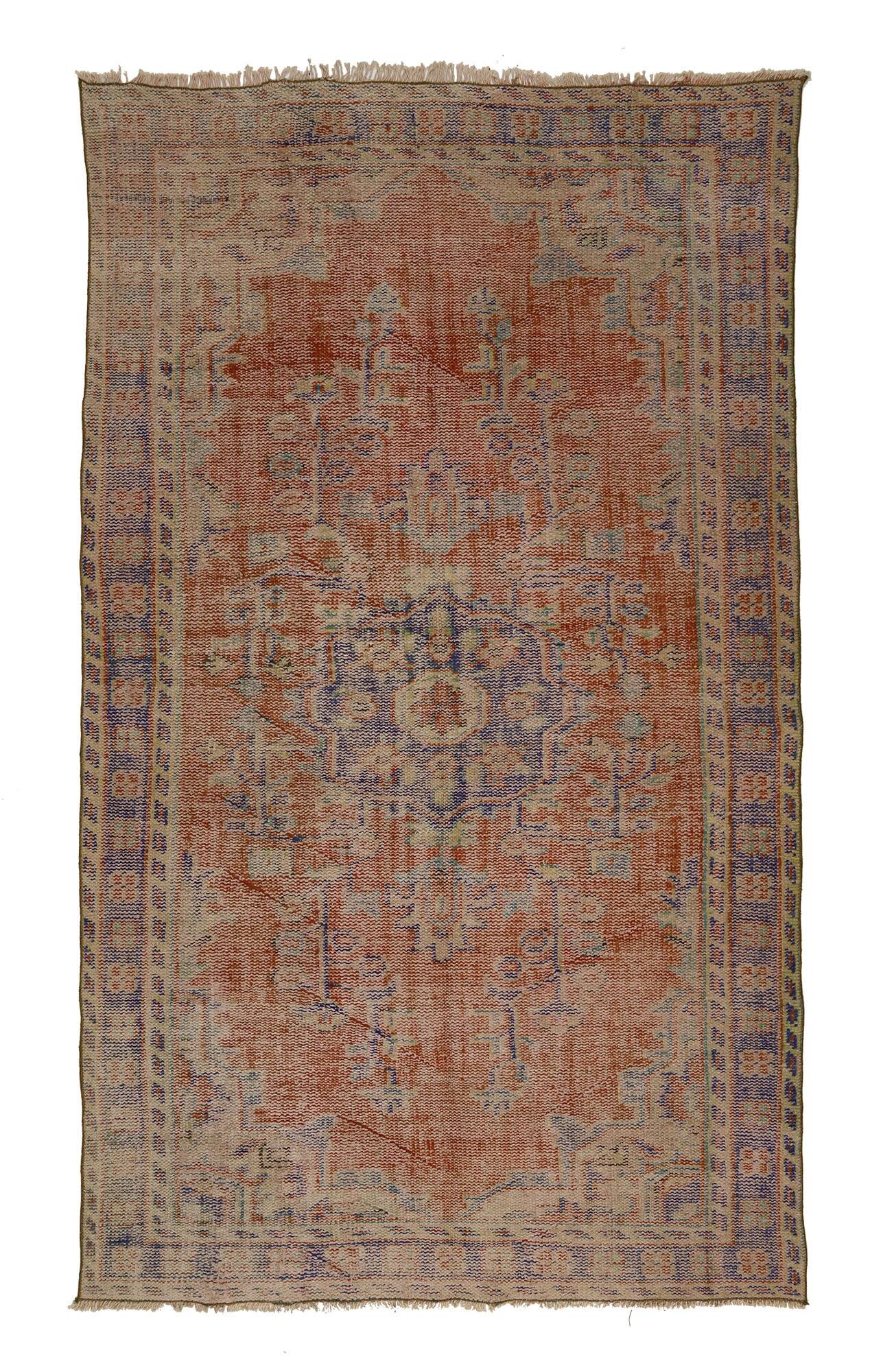 Vintage Turkish  Rug – 157 x 255 cm – Handwoven Wool