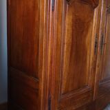 High walnut sideboard, early 20th century