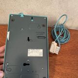 Vintage plastic wall phone blue 70s 80s