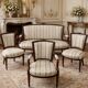 French-style living room set
