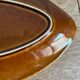 Sarreguemines fish barbotine dish 1970