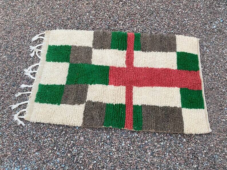 Handmade wool rug 100cm x 200cm