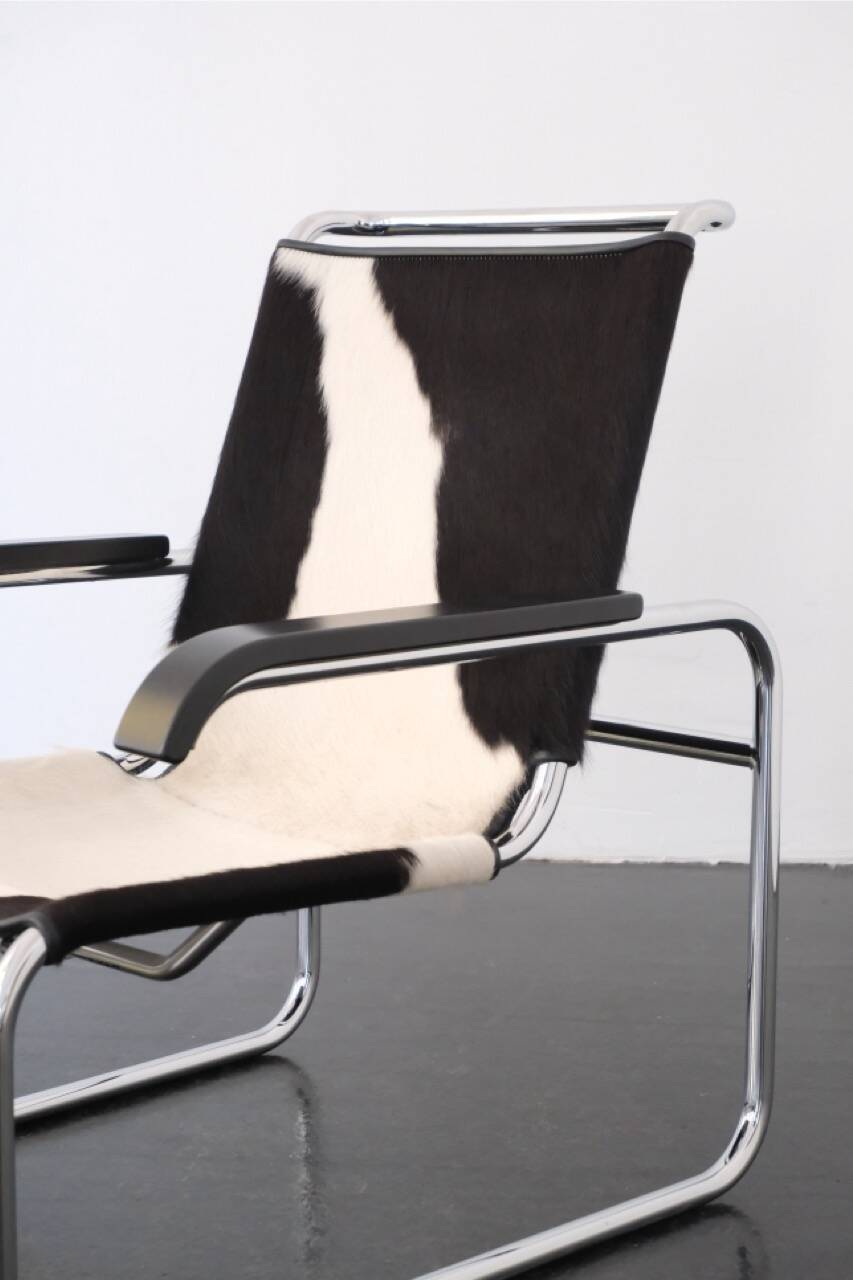 "S35 LV" lounge chair by Marcel Breuer for Thonet