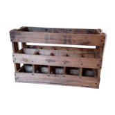 Casier à bouteilles en bois