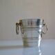 Vintage silver metal ice bucket