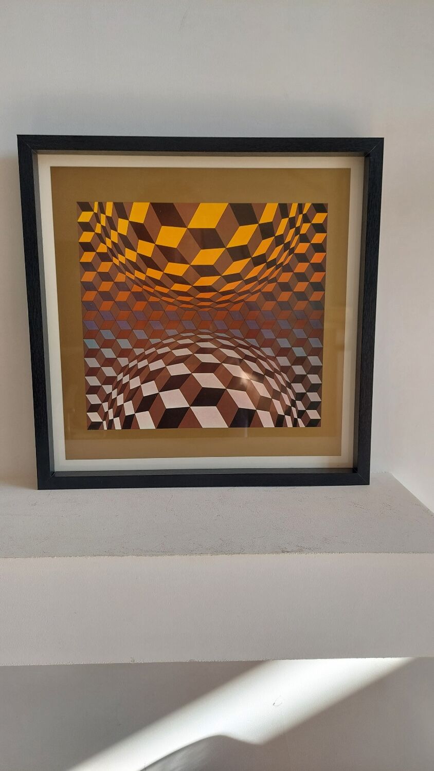Original Vasarely lithograph