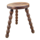 Tabouret tripode pieds boules