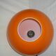 Suspension Boule orange des années 60 - 70