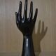 Hand black ring soliflore