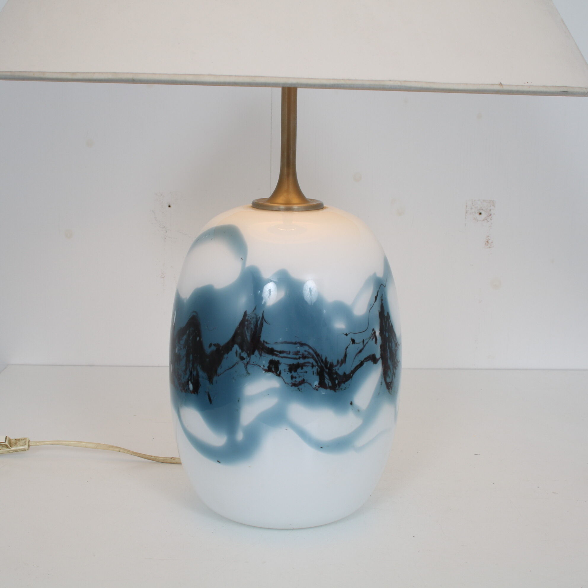 1970s Table lamp by Holmegaard in Denmark