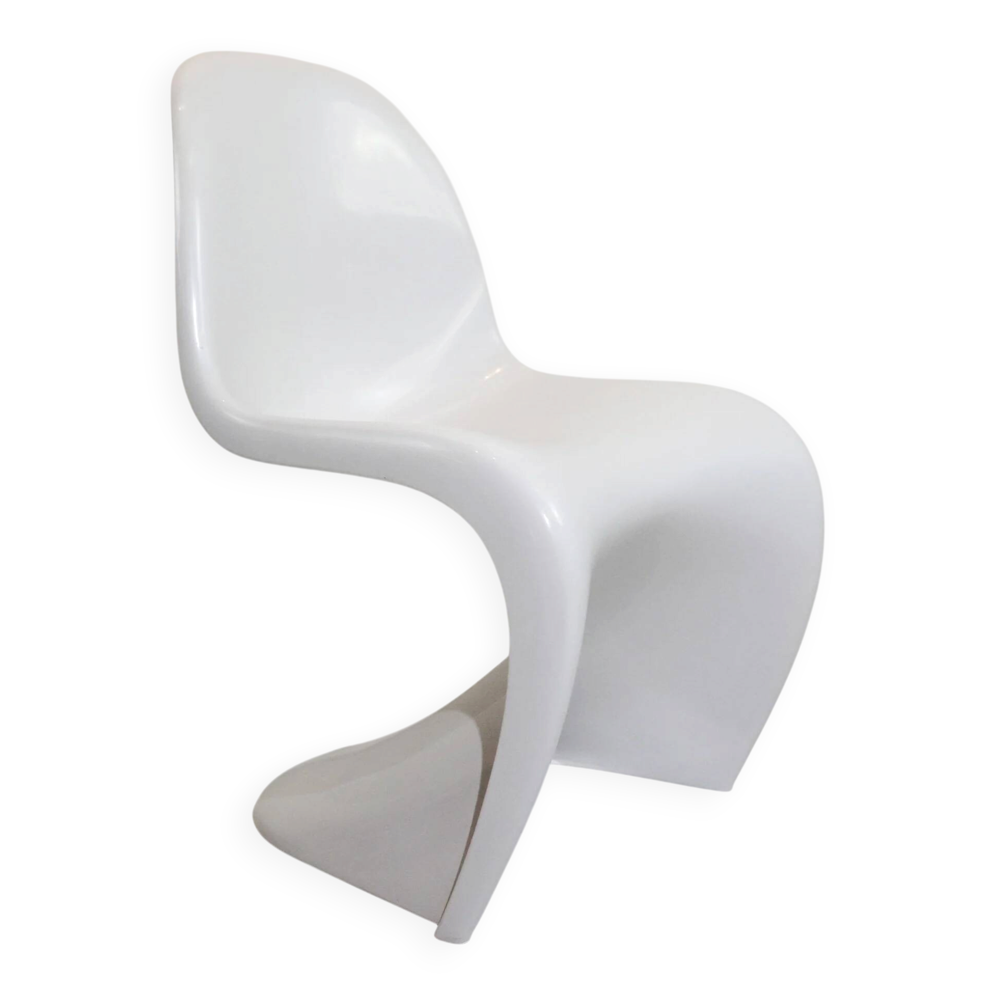 White S chair by Verner Panton – Herman Miller edition 1971