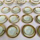 Coffee and tea service comprising 25 pieces in polychrome porcelain. 20th century.